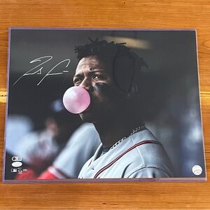 RONALD ACUNA JR Signed Auto Autograph 16x20 Photograph (Authenticated)
